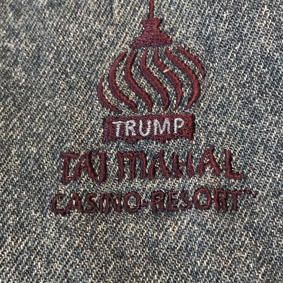 Trump Tai Mahal Casino-Resort Denim Jacket!!! - Picture 2 of 4